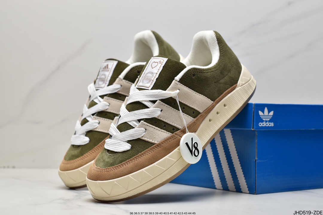 Human Made x Adidas Adimatic Low ”Dust Green” Matic series low help HP9914