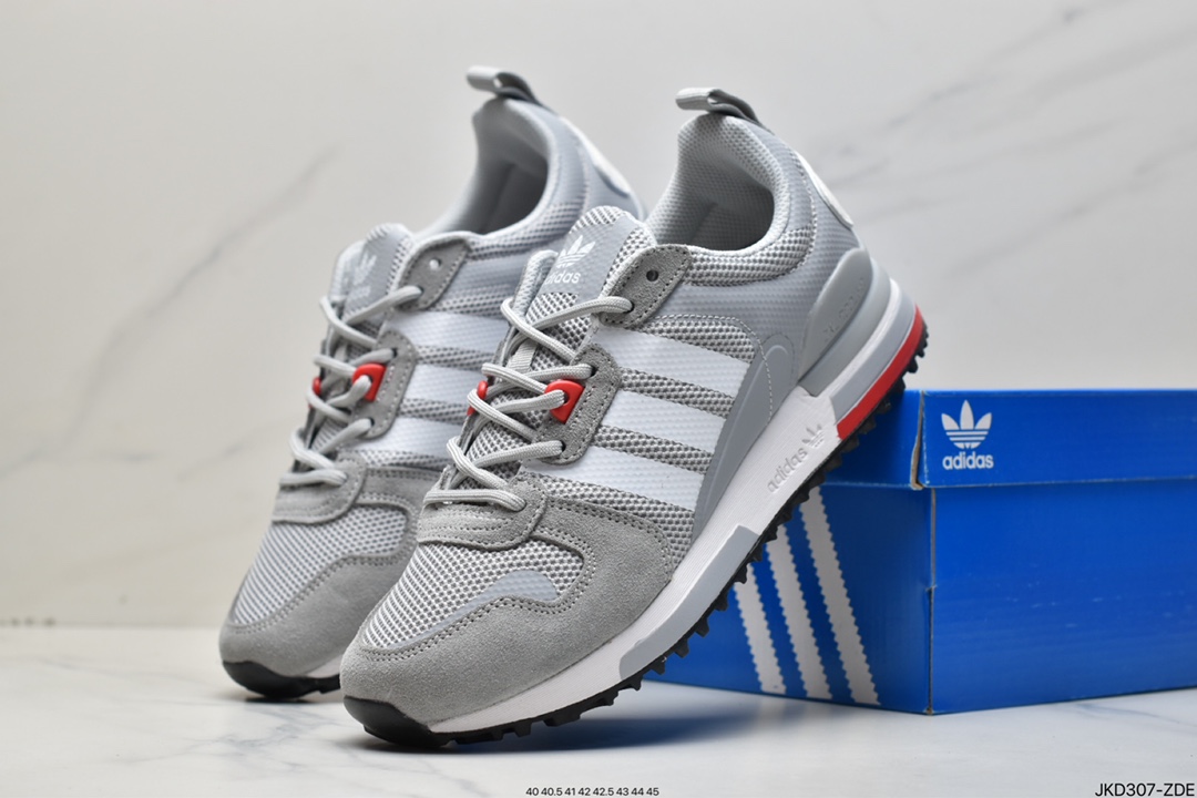 Adidas Originals ZX 750 HD Improved Jacquard Version ZX700 HD Retro Casual All-Match Sports Jogging Shoes