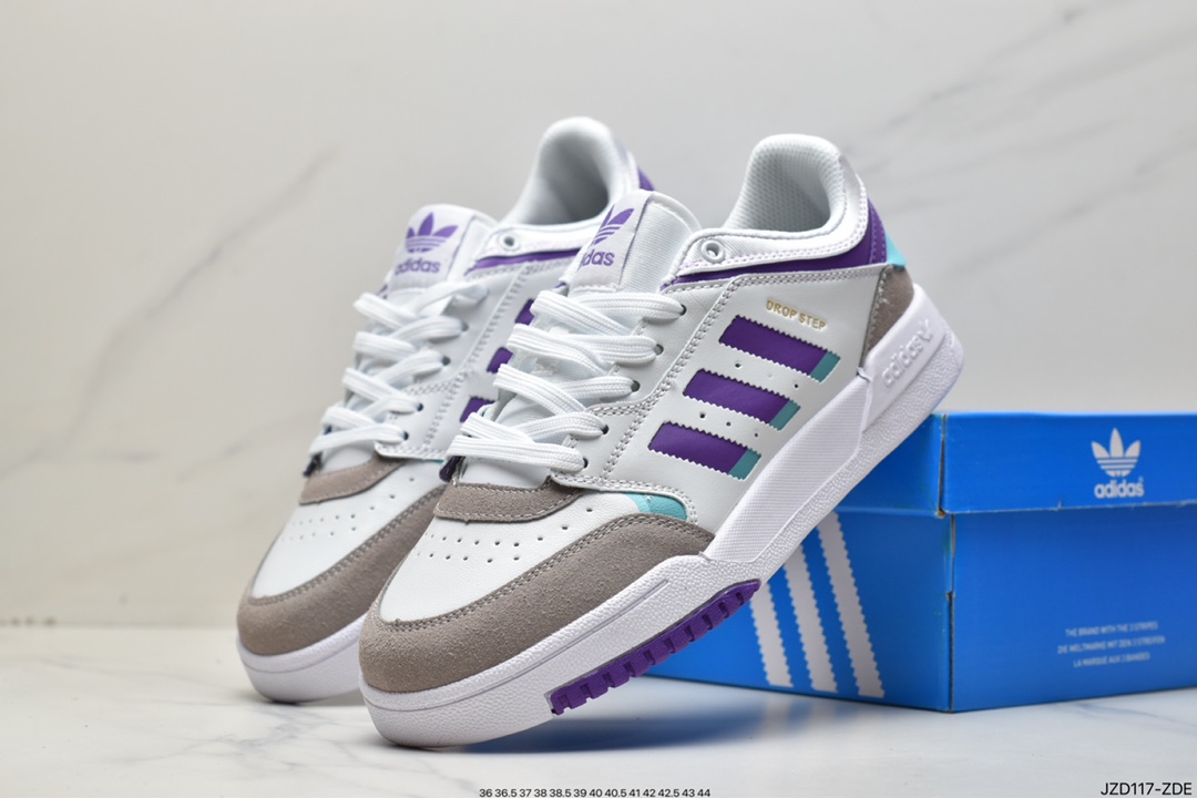 Adidas Drop Step XL Low Top Classic Campus Retro Sneakers