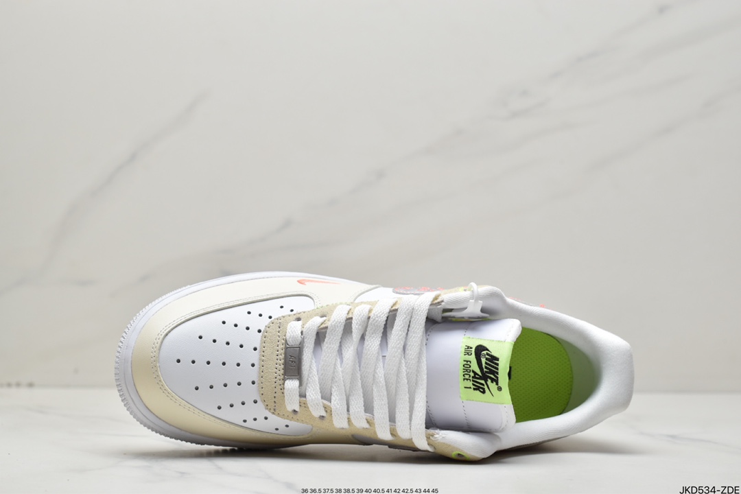 160 Nike Air Force 1 Low 灰勾粉 FB1852-111