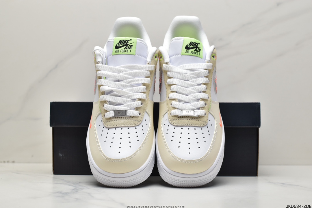 160 Nike Air Force 1 Low 灰勾粉 FB1852-111