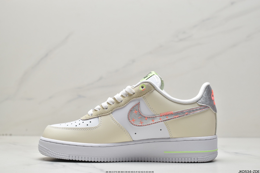 160 Nike Air Force 1 Low 灰勾粉 FB1852-111