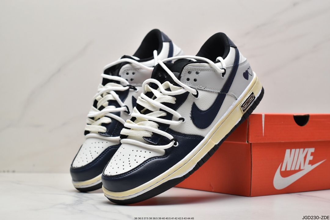 180 真标耐克Nike SB Dunk Low Creamy/Tweed”解构绑带低帮休闲运动滑板板鞋 DH9765-002