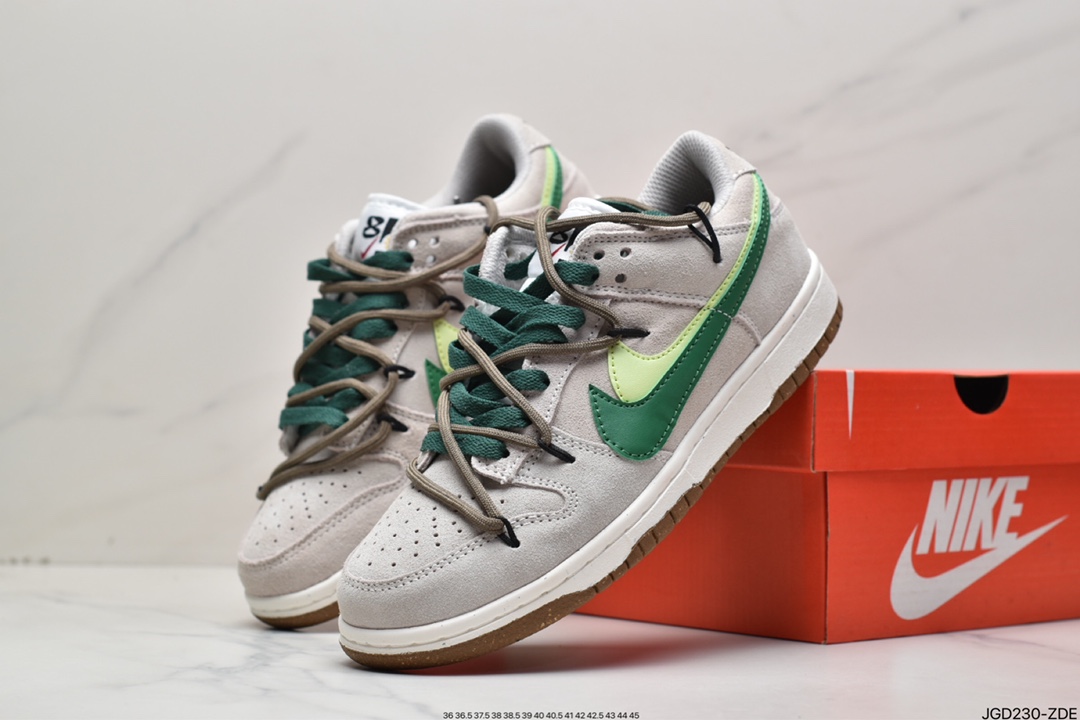180 真标耐克Nike SB Dunk Low Creamy/Tweed”解构绑带低帮休闲运动滑板板鞋 DH9765-002