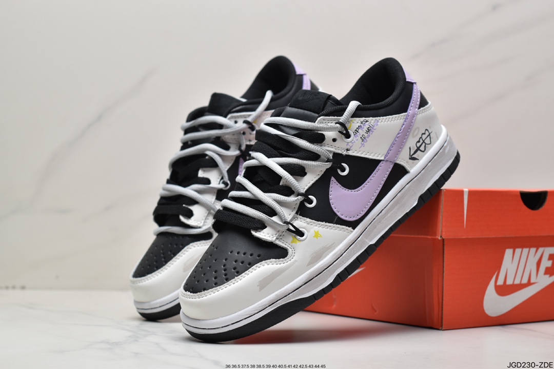 180 真标耐克Nike SB Dunk Low Creamy/Tweed”解构绑带低帮休闲运动滑板板鞋 DH9765-002