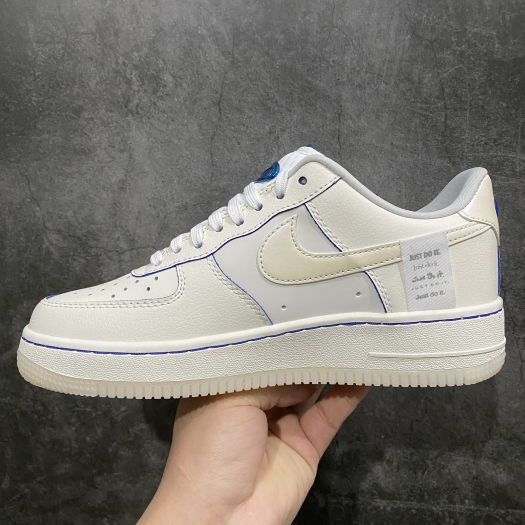 本地220 Air Force 1 '07 Low 40周年夜光白蓝 FB1839-111