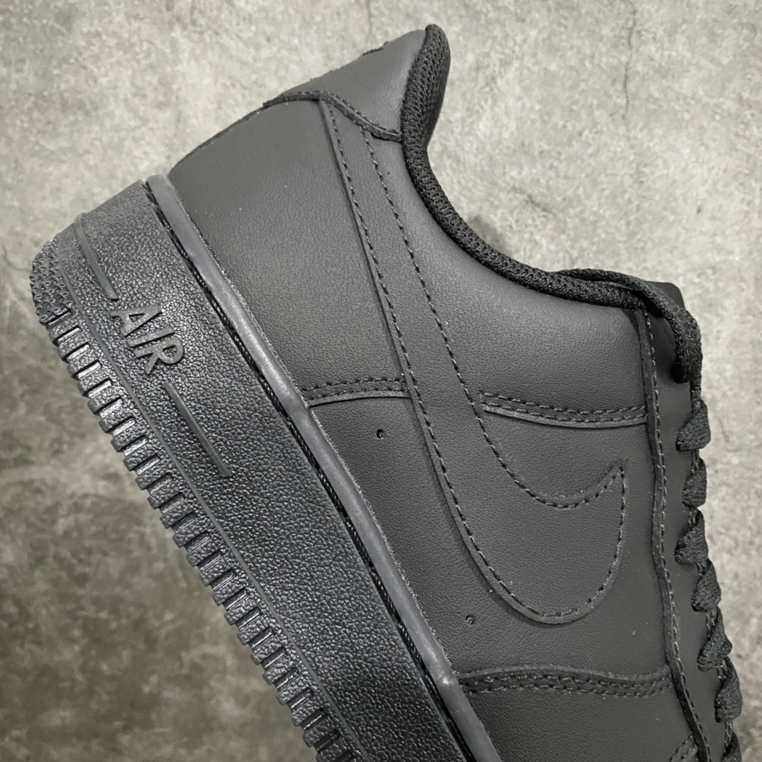 Exclusive pure original Air Force 1 air force all black pure black low top shipment CW2288-001