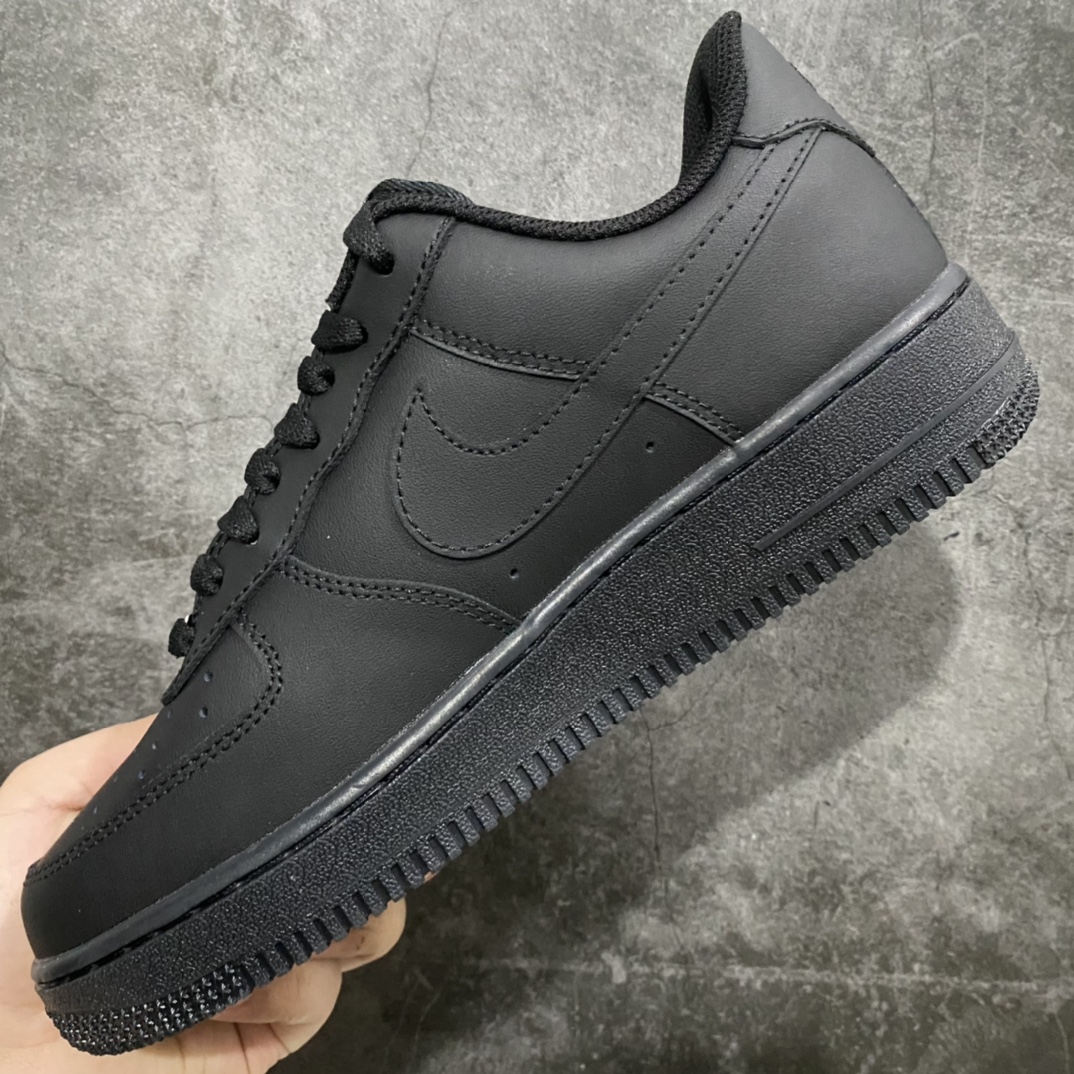 Exclusive pure original Air Force 1 air force all black pure black low top shipment CW2288-001