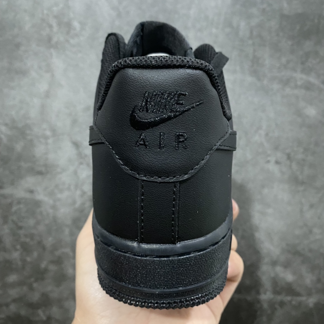 Exclusive pure original Air Force 1 air force all black pure black low top shipment CW2288-001