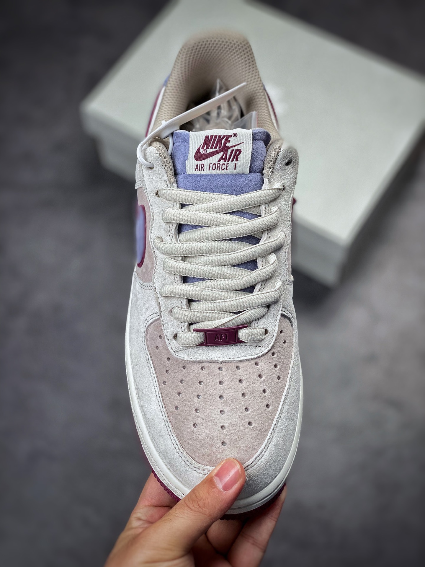 230 Nike Air Force 1 Low 07 酒红蓝 NT9988-618