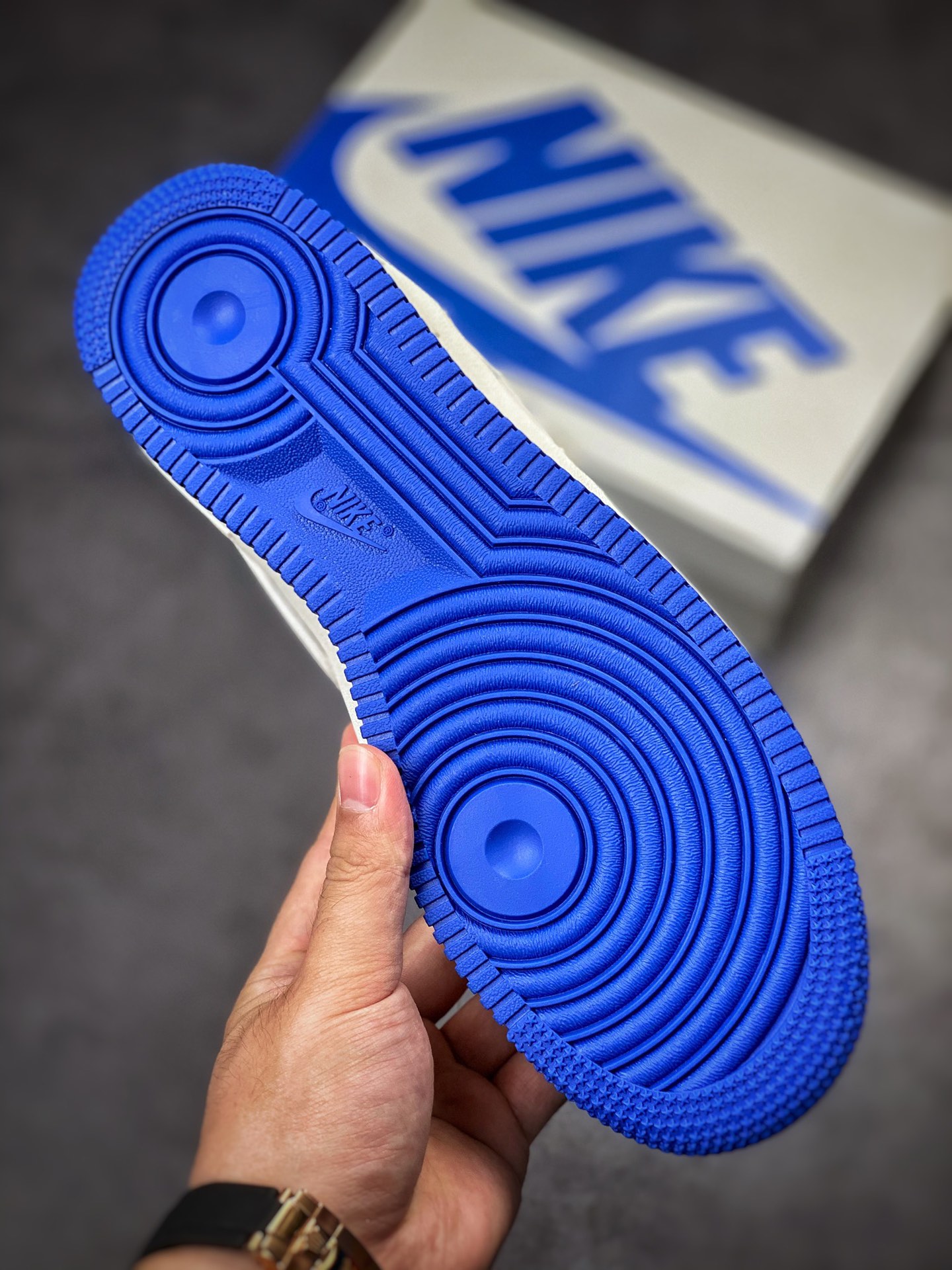 250 Nike Air Force 1 ’07 Mid × Uninterrupted 米宝蓝中帮 NU3060-686