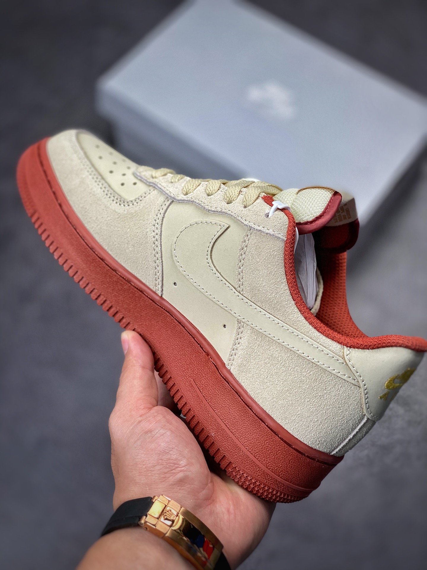 210 Nike Air Force 1 Low 07 红棕麂皮 AA1391-111