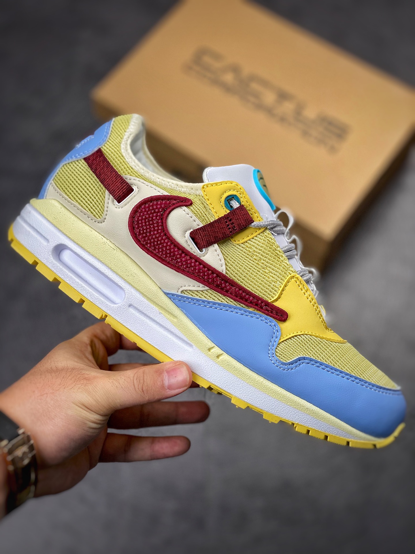 230 Travis Scott x Nike Air Max 1 “Cactus Jack” 经典倒钩 DO9392-900
