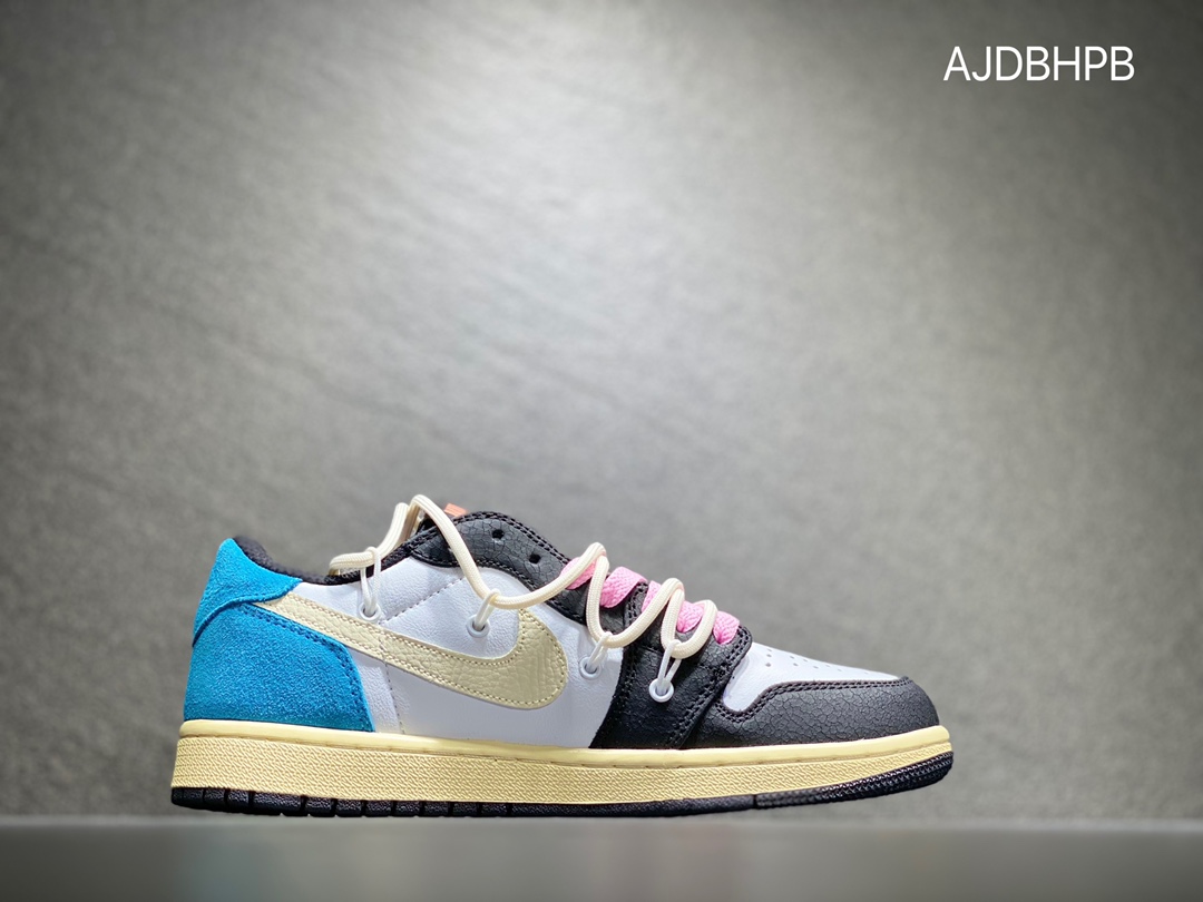 220 Nike air Jordan 1 Low 绑带 低帮休闲运动滑板板鞋  CZ0790-061