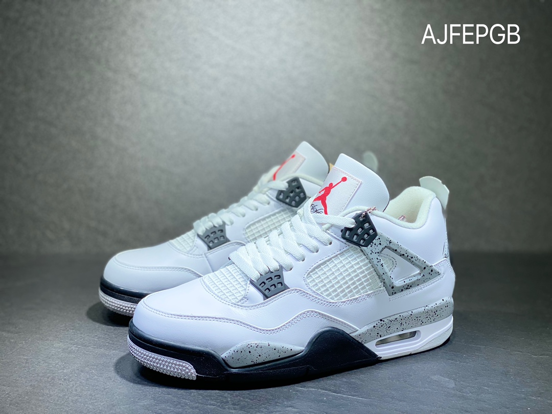 450 Air Jordan 4 AJ4 Retro乔4 水泥灰 男女鞋文化篮球鞋840606-192