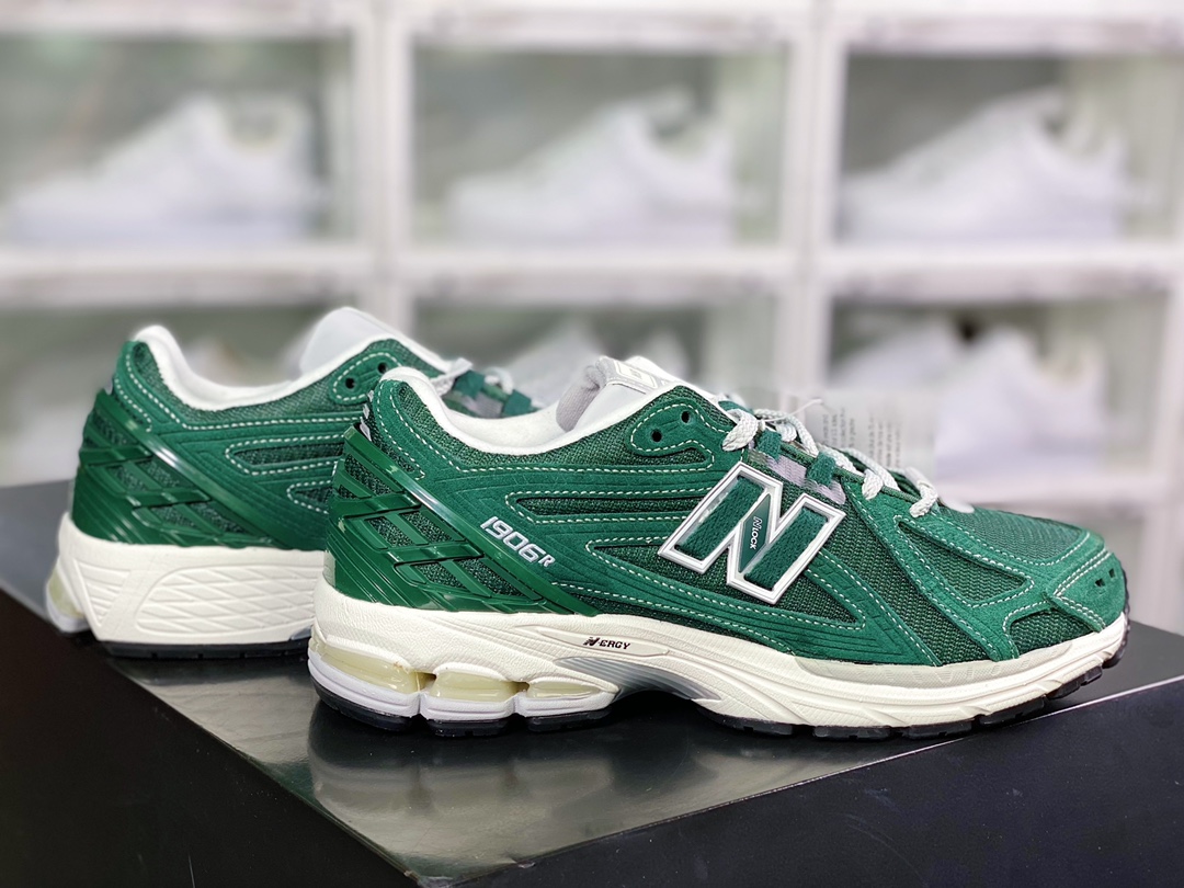 NB M1906R Series Retro Dad Style Casual Sports Jogging Shoes ”Summer Forest Green Beige” M1906RX