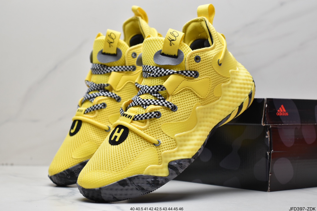 Harden vol.6 Bumblebee Harden 6th generation cushioning actual combat basketball shoes GV9586