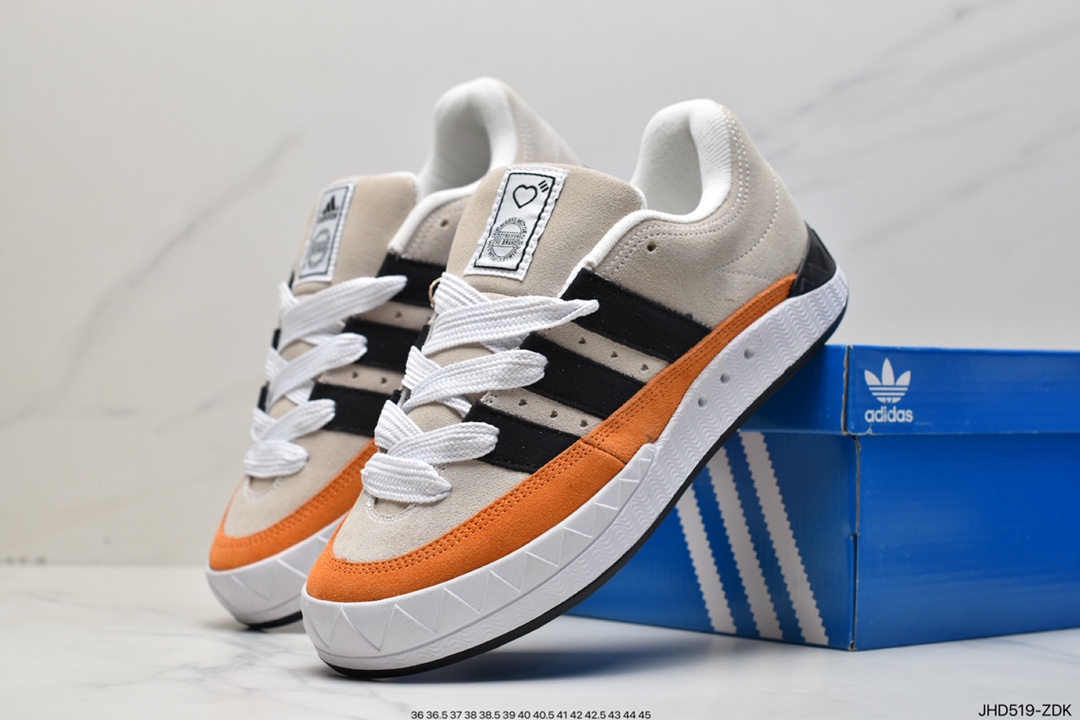 Human Made x Adidas Adimatic Low ”Bright Orange” Matic series low help HP9915