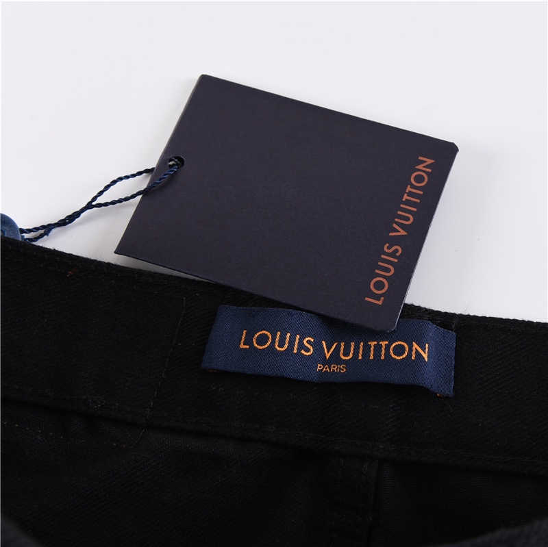 280 Louis Vuitton /路易威登 22FW压纹老花工装牛仔长裤