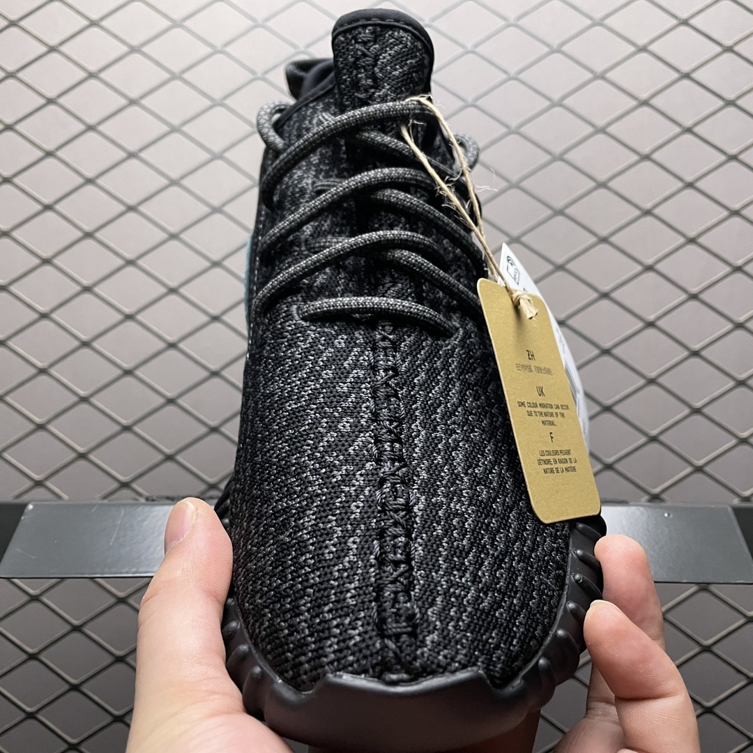 Pure AD Adidas Yeezy Boost 350 Kanye Yeezy 1st Gen "Pirate Black" 2023 8