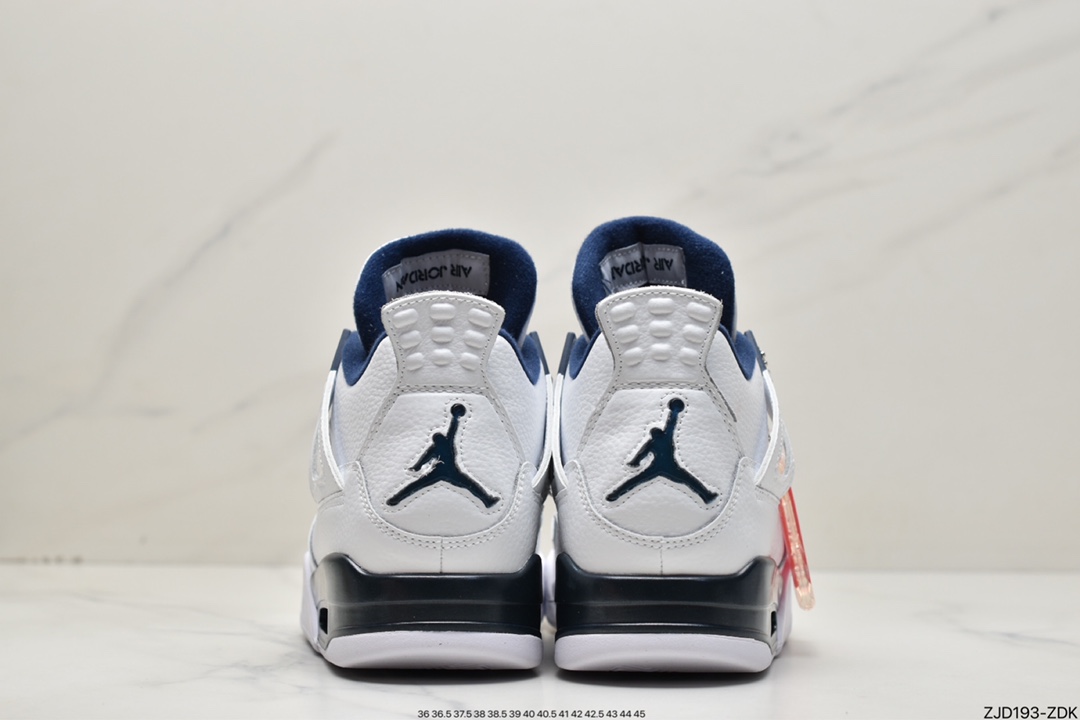 240  耐克Nike Air Jordan 4 Retro Columbia（2015）哥伦比亚白蓝 314254-107