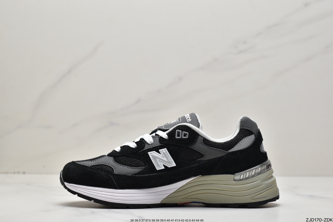 New Balance Made in USA M992 series American-made blood classic retro casual sports W992EB