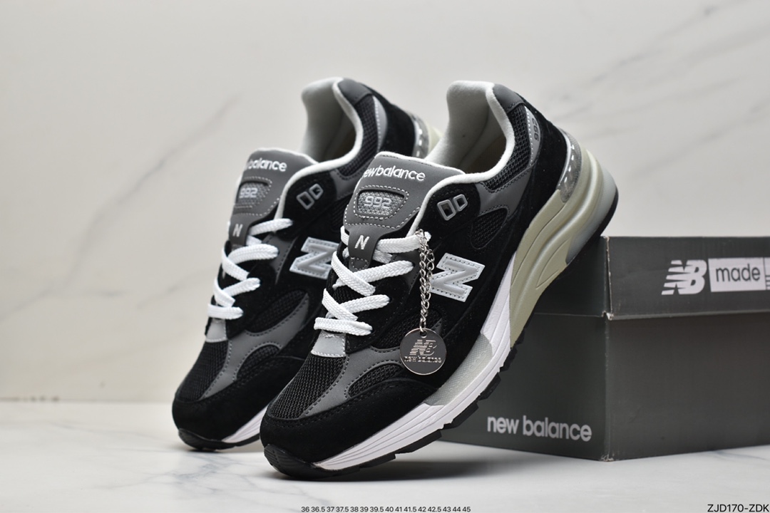 New Balance Made in USA M992 series American-made blood classic retro casual sports W992EB