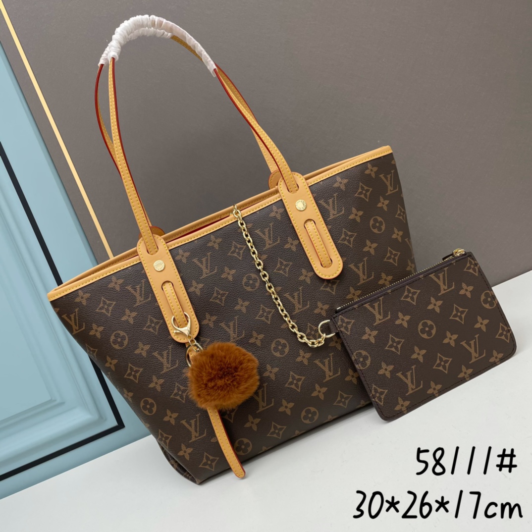 Best Replica
 Louis Vuitton LV Neverfull Handbags Tote Bags Cowhide Vintage