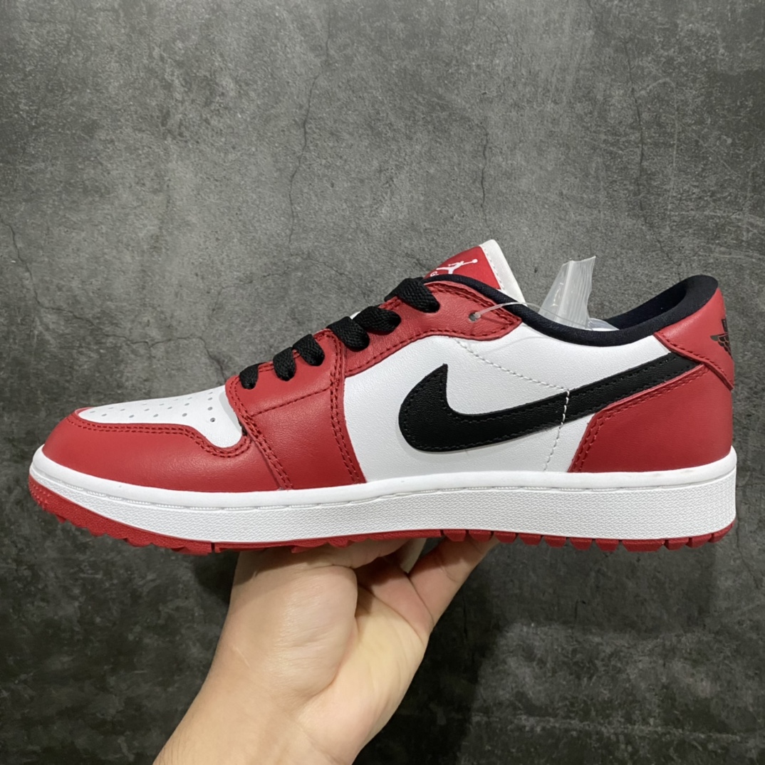 图片[2]-GC(dt)过验版Air Jordan 1 Low Golf AJ1 乔1全新高尔夫版 白红芝加哥配色 市售最高品质 原鞋开发 大厂代工流水线打造 公司货既视感 细节随意对比 货号：DD9315-600 尺码：35.5 36 36.5 37.5 38 38.5 39 40 40.5 41 42 42.5 43 44 44.5 45 46-选品中心