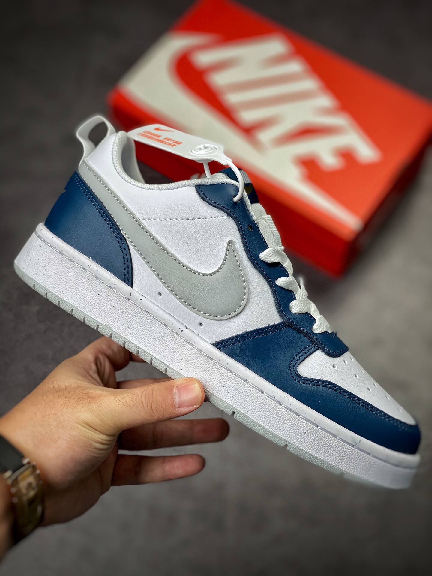 200 Nike Court Borough Low 2 白蓝 BQ5448-121