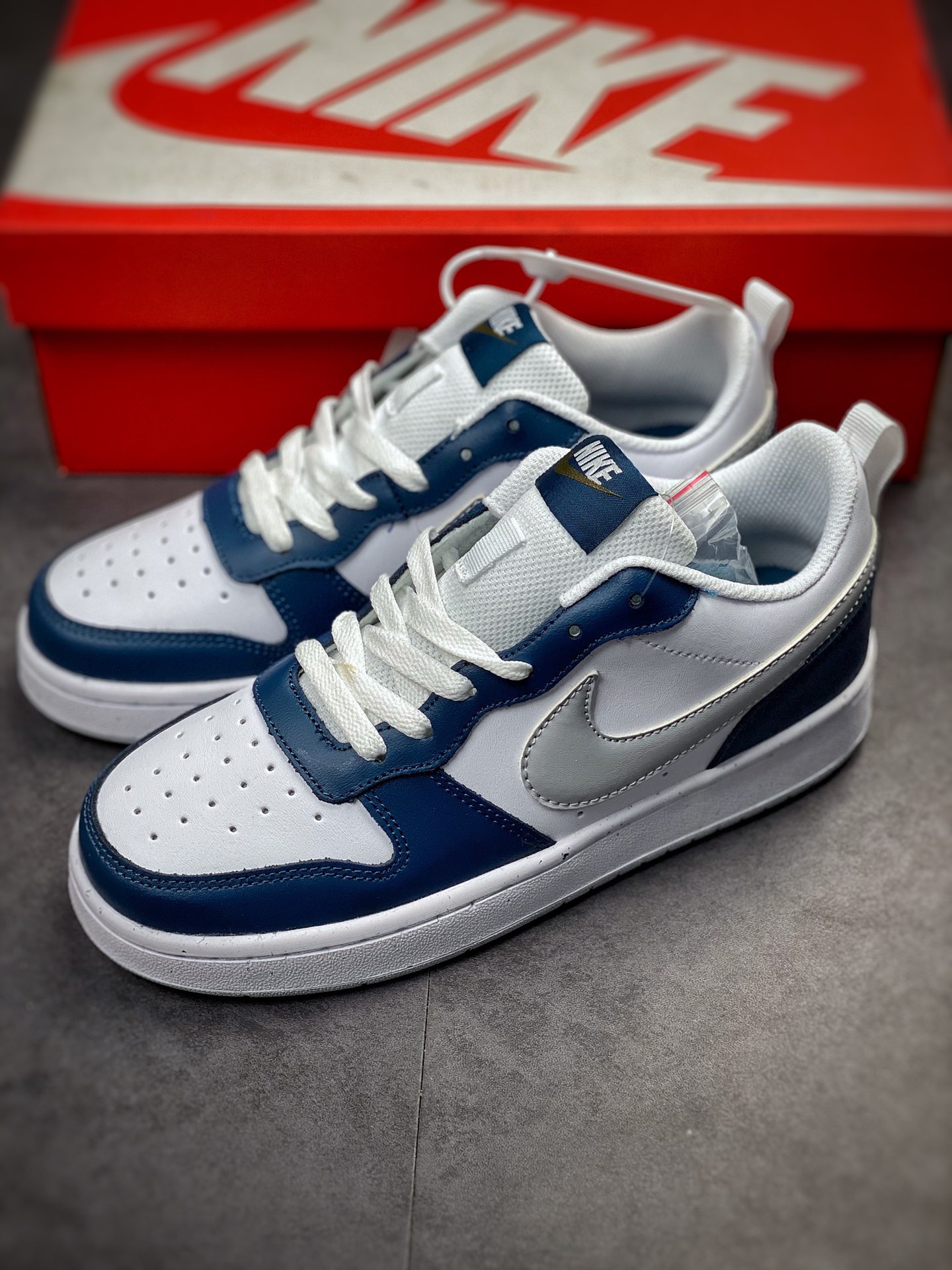 200 Nike Court Borough Low 2 白蓝 BQ5448-121