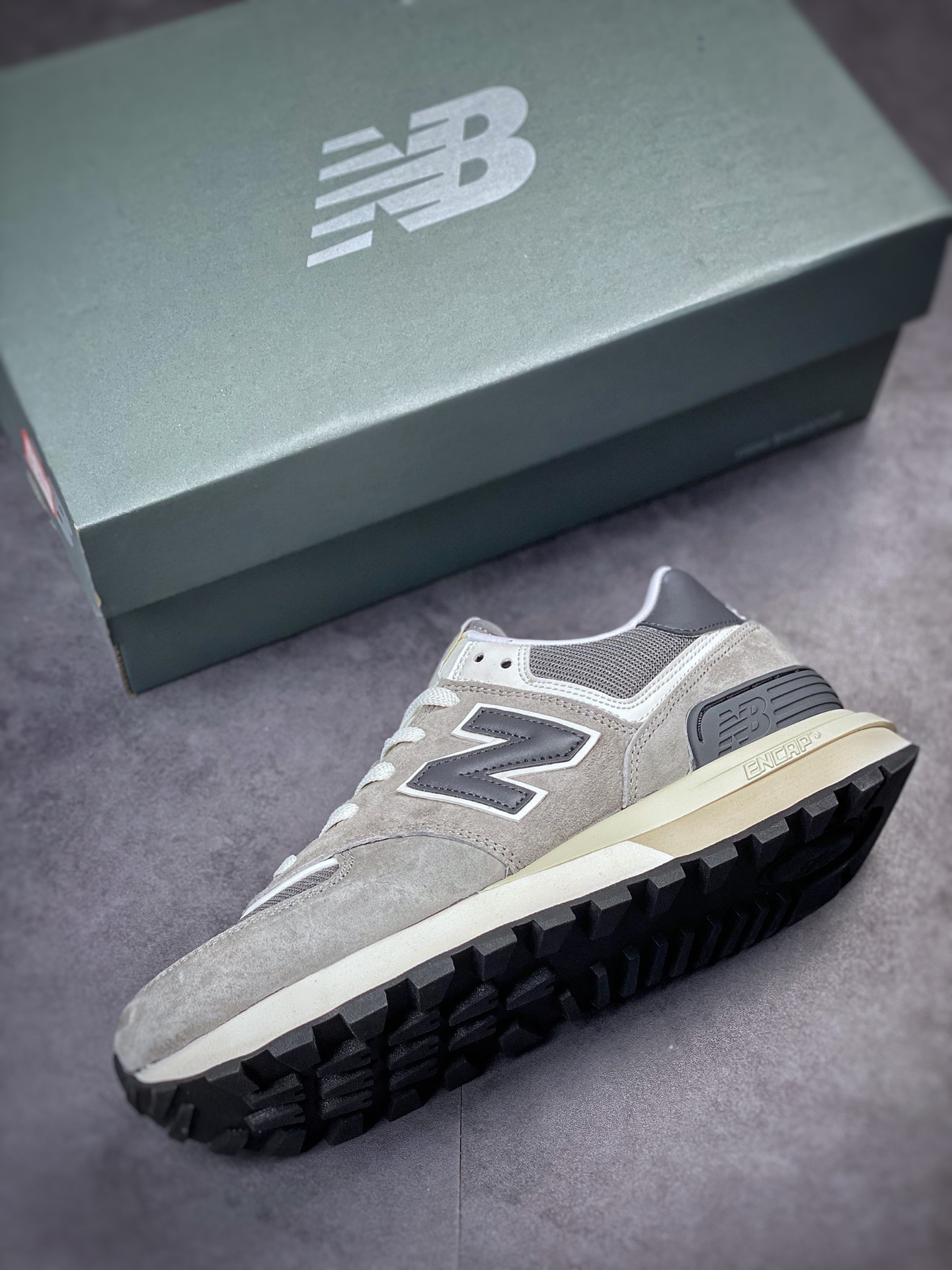 NBNew Balance U574 Pure Original Version Low Top Retro Casual Sports Jogging Shoes U574LGT1