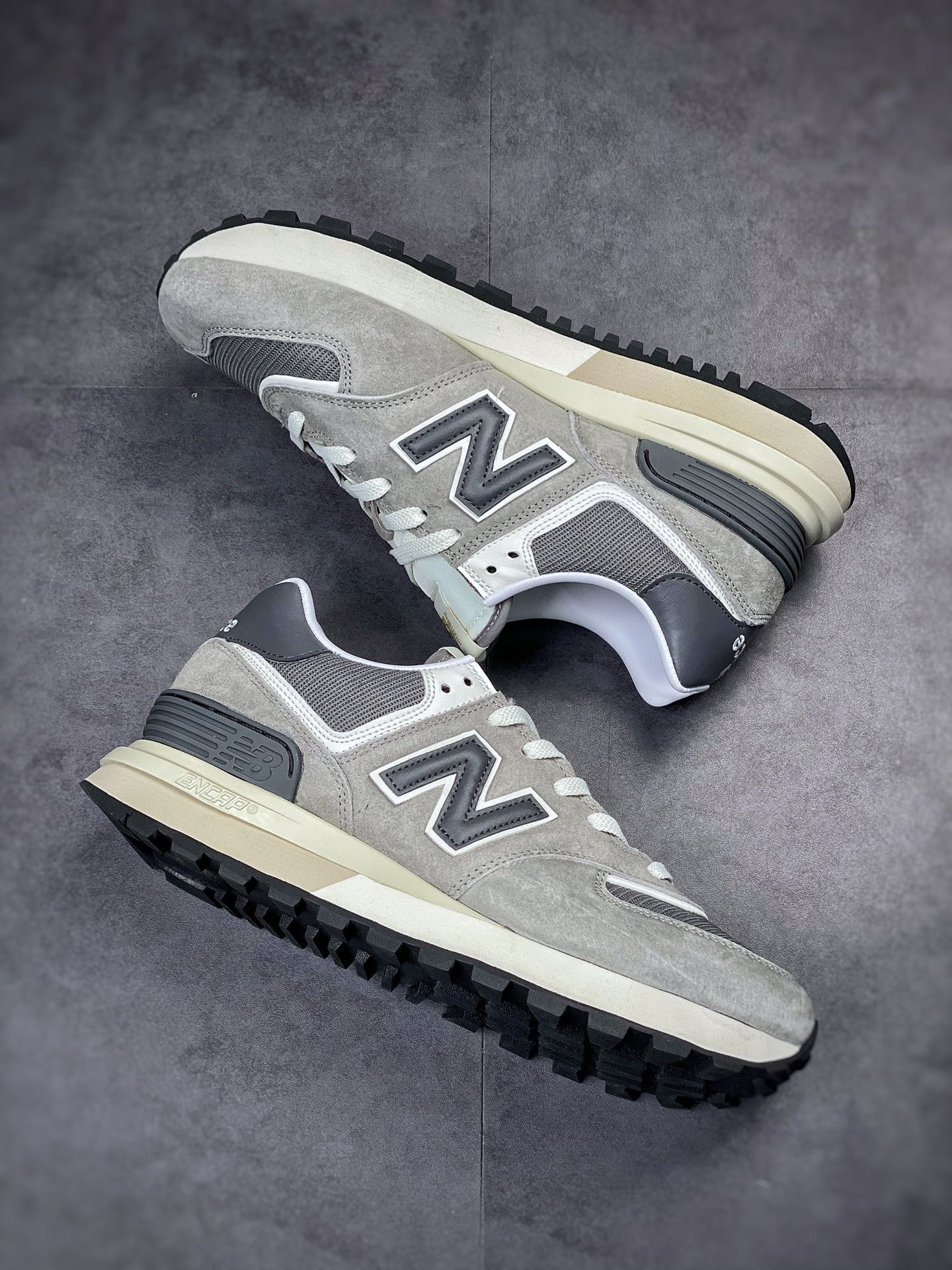 NBNew Balance U574 Pure Original Version Low Top Retro Casual Sports Jogging Shoes U574LGT1