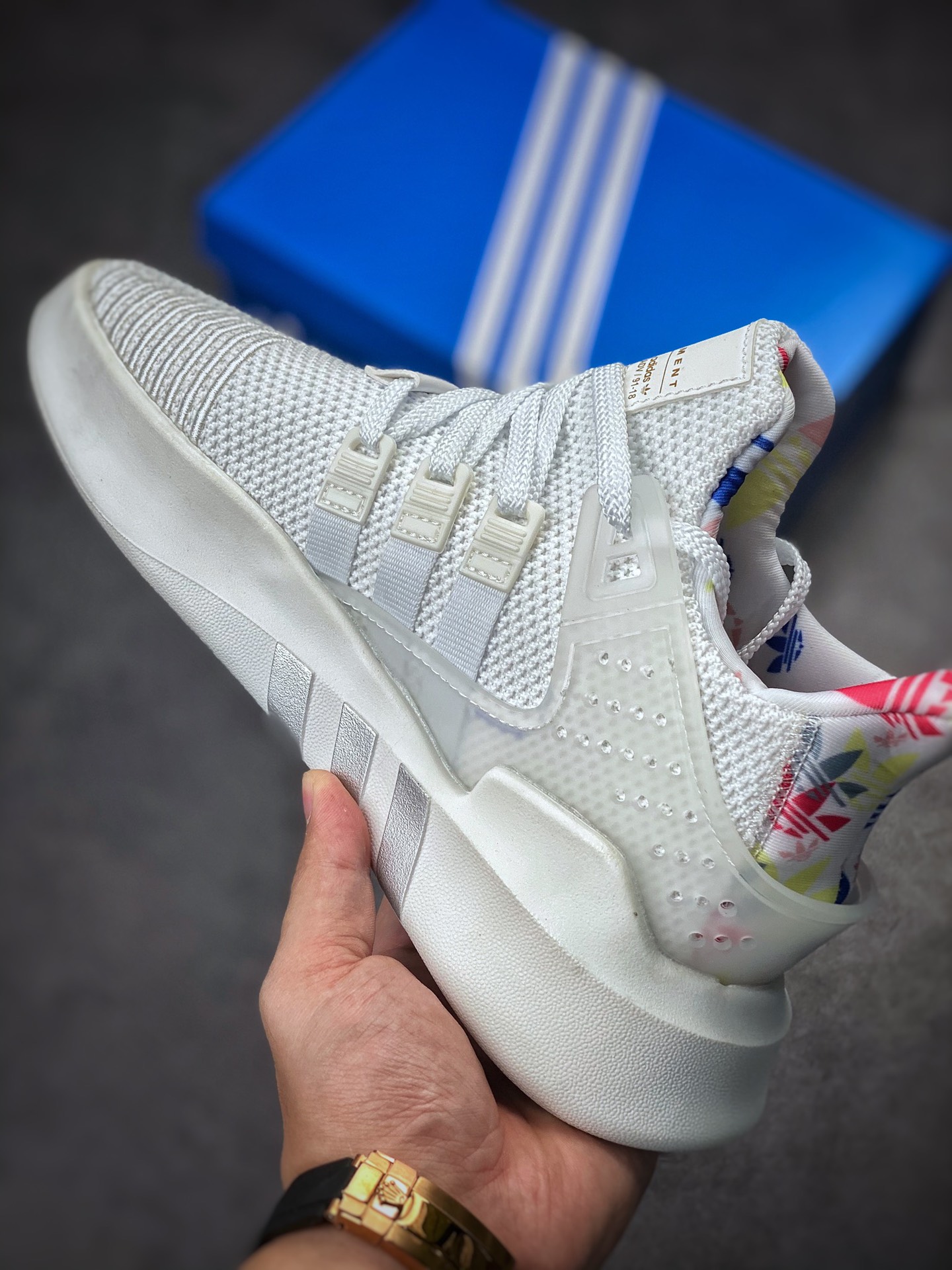 Adidas EQT Bask ADV white color clover FW3866