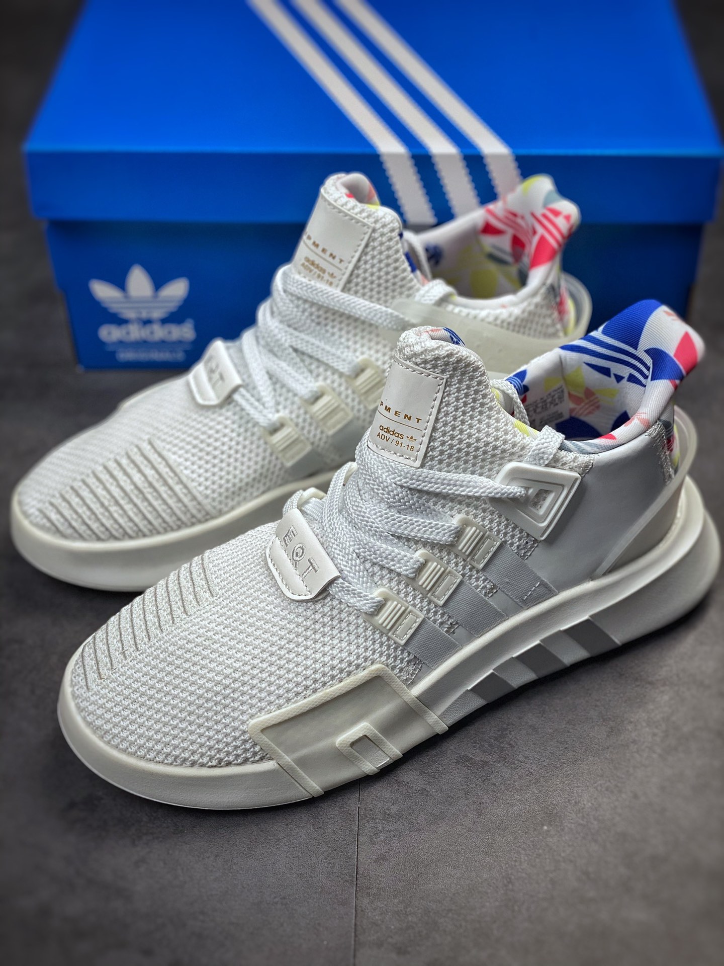 Adidas EQT Bask ADV white color clover FW3866