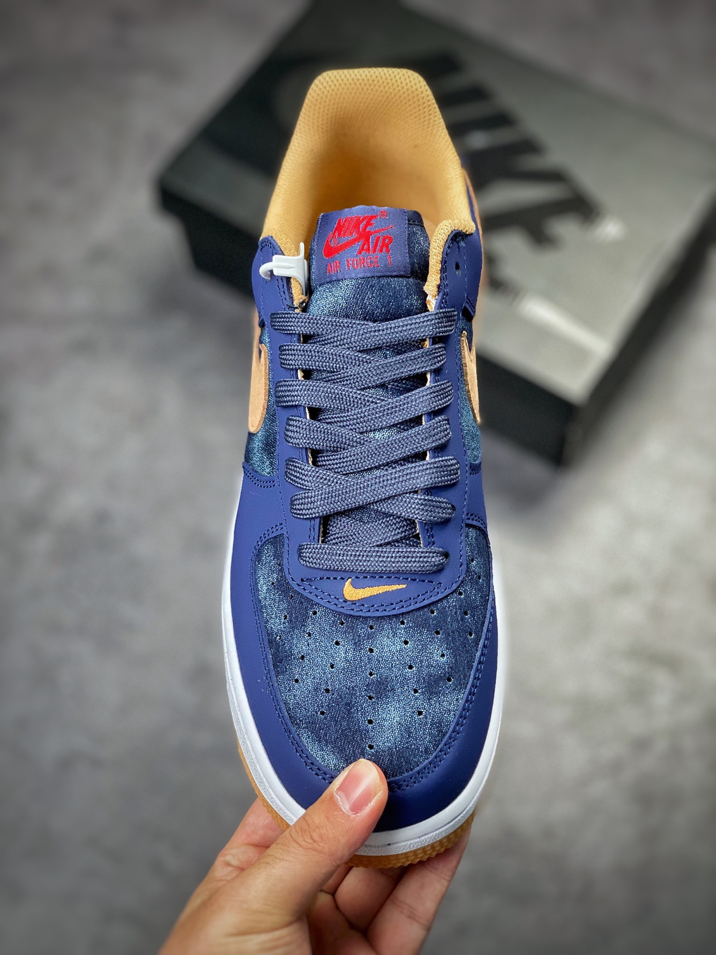 210 Nike Air Force 1 Low 07 牛仔蓝生胶底 DD1259-400