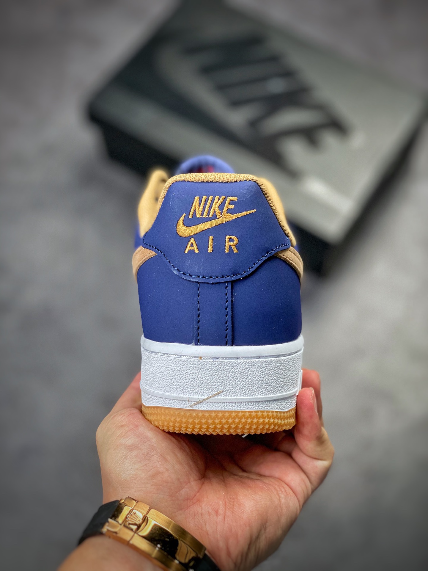 210 Nike Air Force 1 Low 07 牛仔蓝生胶底 DD1259-400