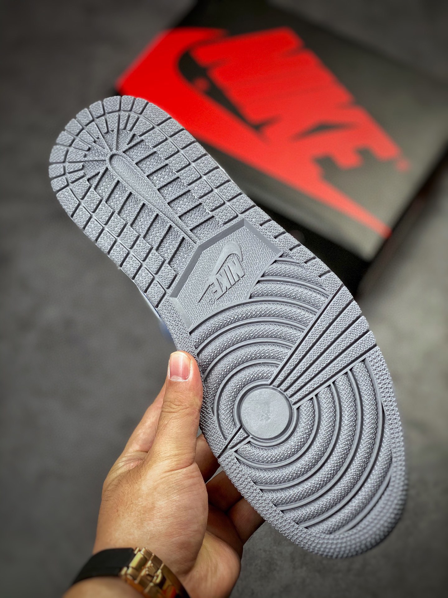 260 莞产原底面 Air Jordan 1 High OG ”True Blue” 白灰蓝DZ5485-410