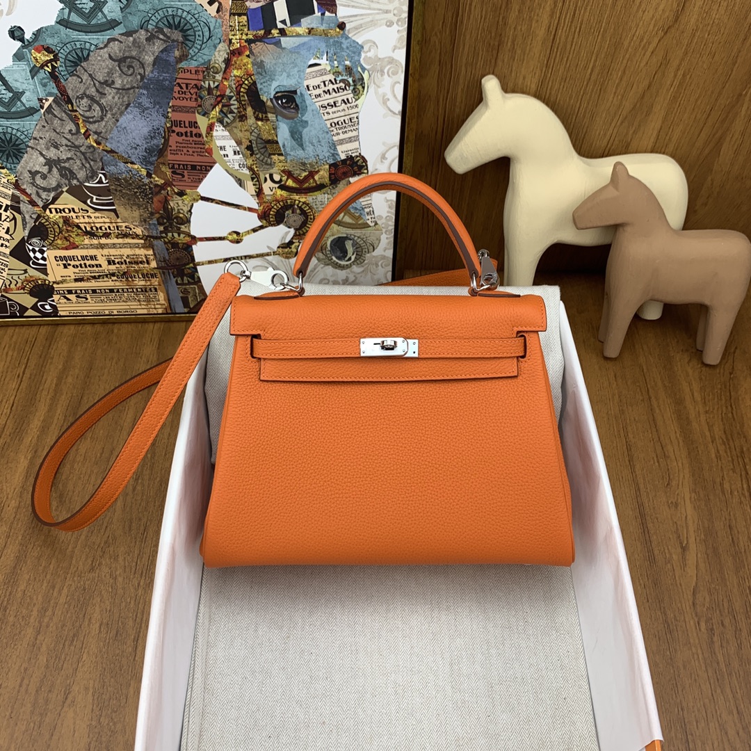 Hermes Kelly Handbags Crossbody & Shoulder Bags Orange