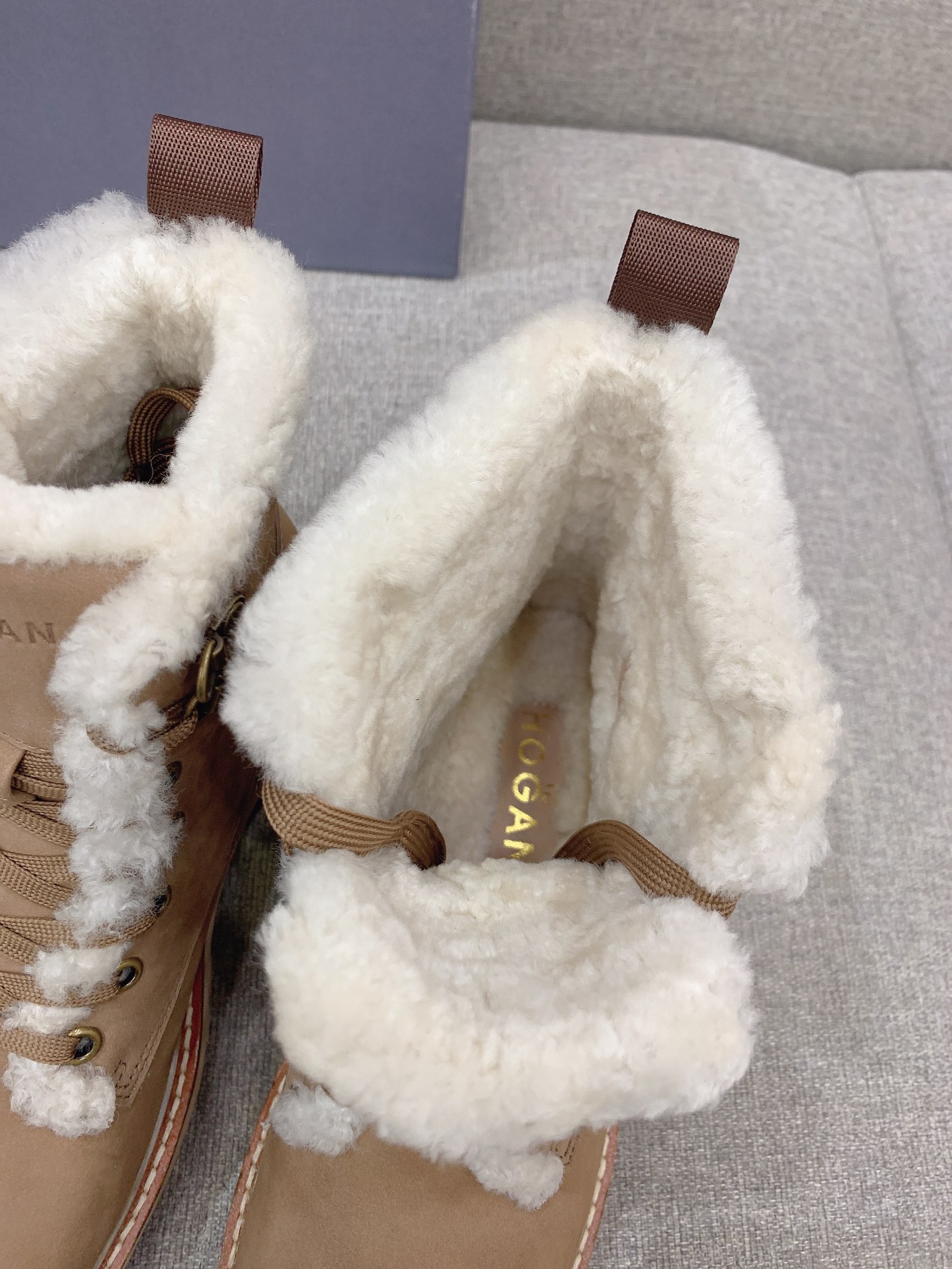 Winter Warmth: Super Thick Furry Boots for Size 35-39 Oxen. - 图片 6