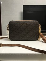 High Quality Happy Copy
 Michael Kors Crossbody & Shoulder Bags Brown Cowhide Chains