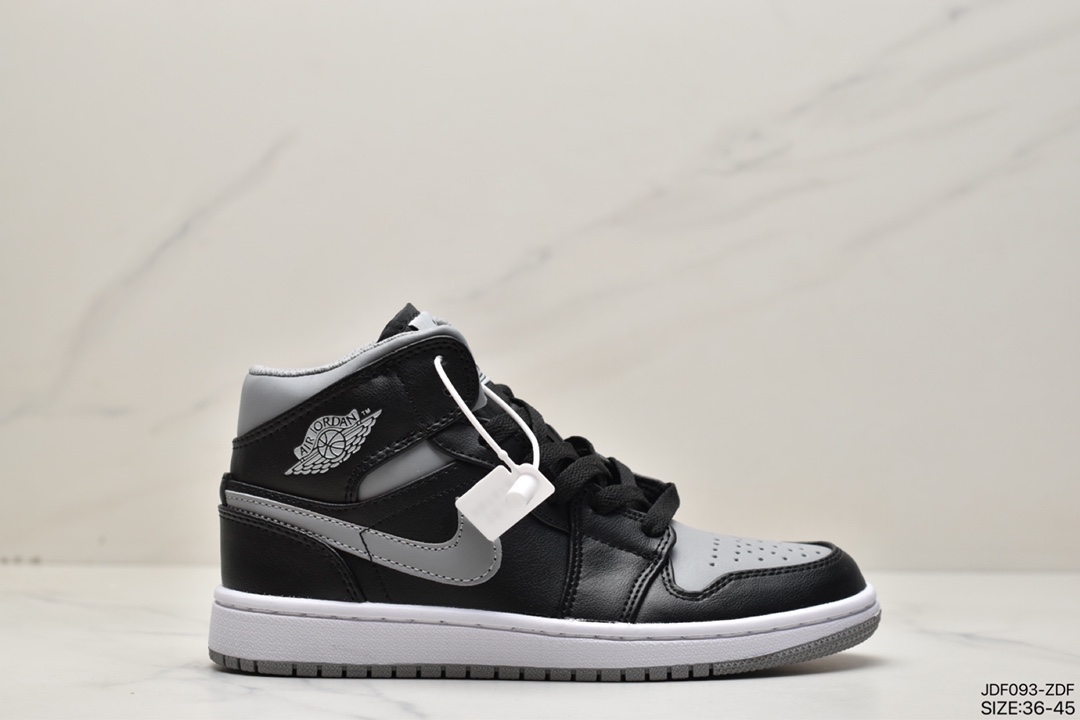 125 真标耐克Nike Air Jordan 1 Mid”Green Yellow”AJ1乔丹一代中帮经典复古篮球鞋 DX9276-100