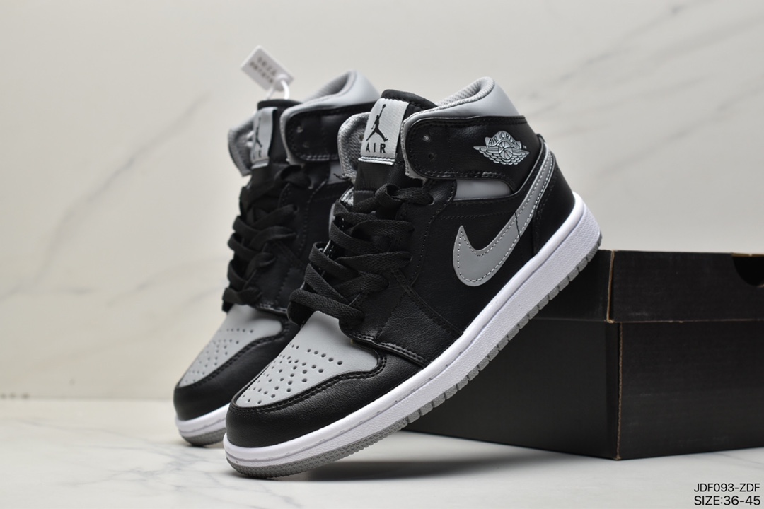 125 真标耐克Nike Air Jordan 1 Mid”Green Yellow”AJ1乔丹一代中帮经典复古篮球鞋 DX9276-100