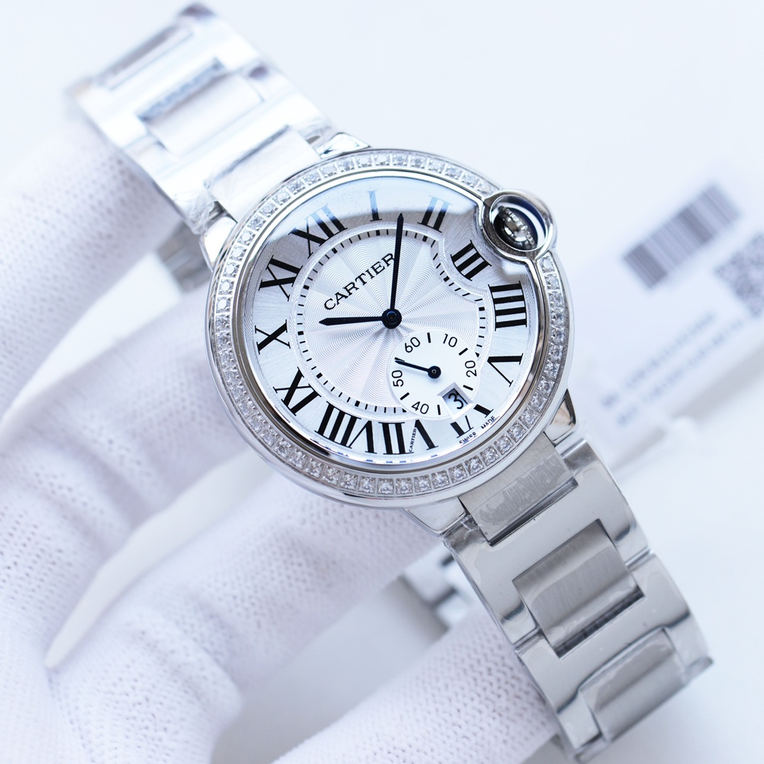 Cartier Blue Balloon Series: New Stone and Boulder Watch with Calendar Function