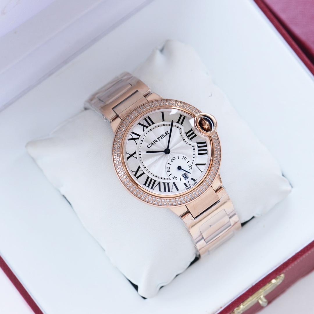 Cartier Blue Balloon Series: New Stone and Boulder Watch with Calendar Function - 图片 7