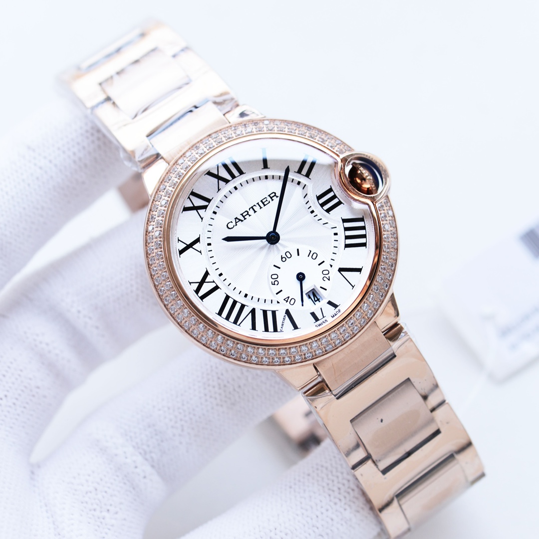 Cartier Blue Balloon Series: New Stone and Boulder Watch with Calendar Function - 图片 3