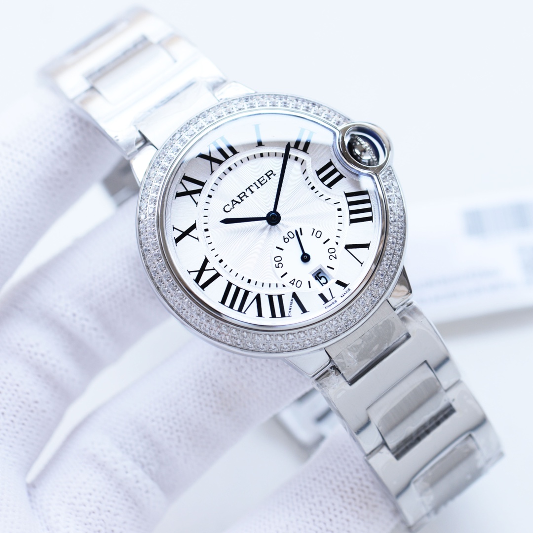 Cartier Blue Balloon Series: New Stone and Boulder Watch with Calendar Function - 图片 2