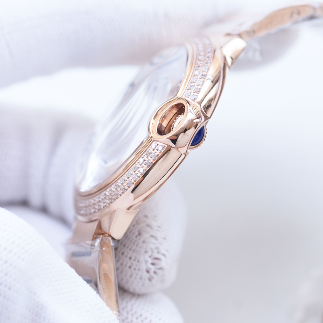Cartier Blue Balloon Series: New Stone and Boulder Watch with Calendar Function - 图片 6