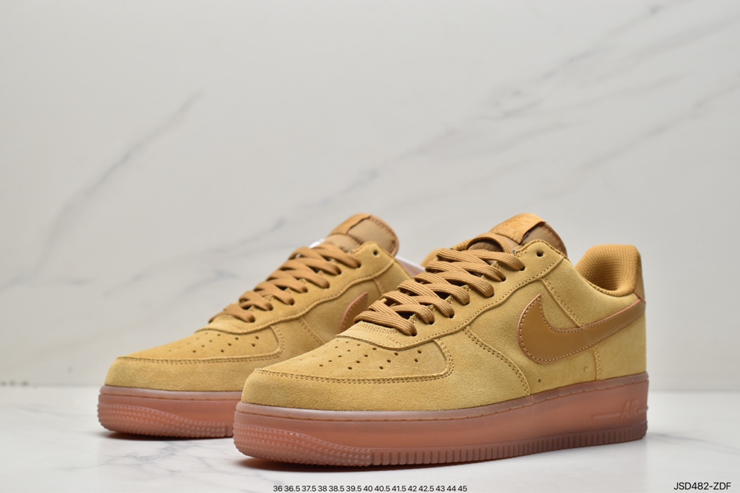 200 Nike Air Force 1 Low 07 LV8”Wheat / Flax” 空军一号 BQ5485-700