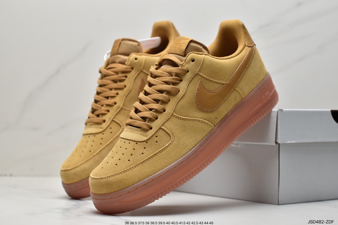 200 Nike Air Force 1 Low 07 LV8”Wheat / Flax” 空军一号 BQ5485-700